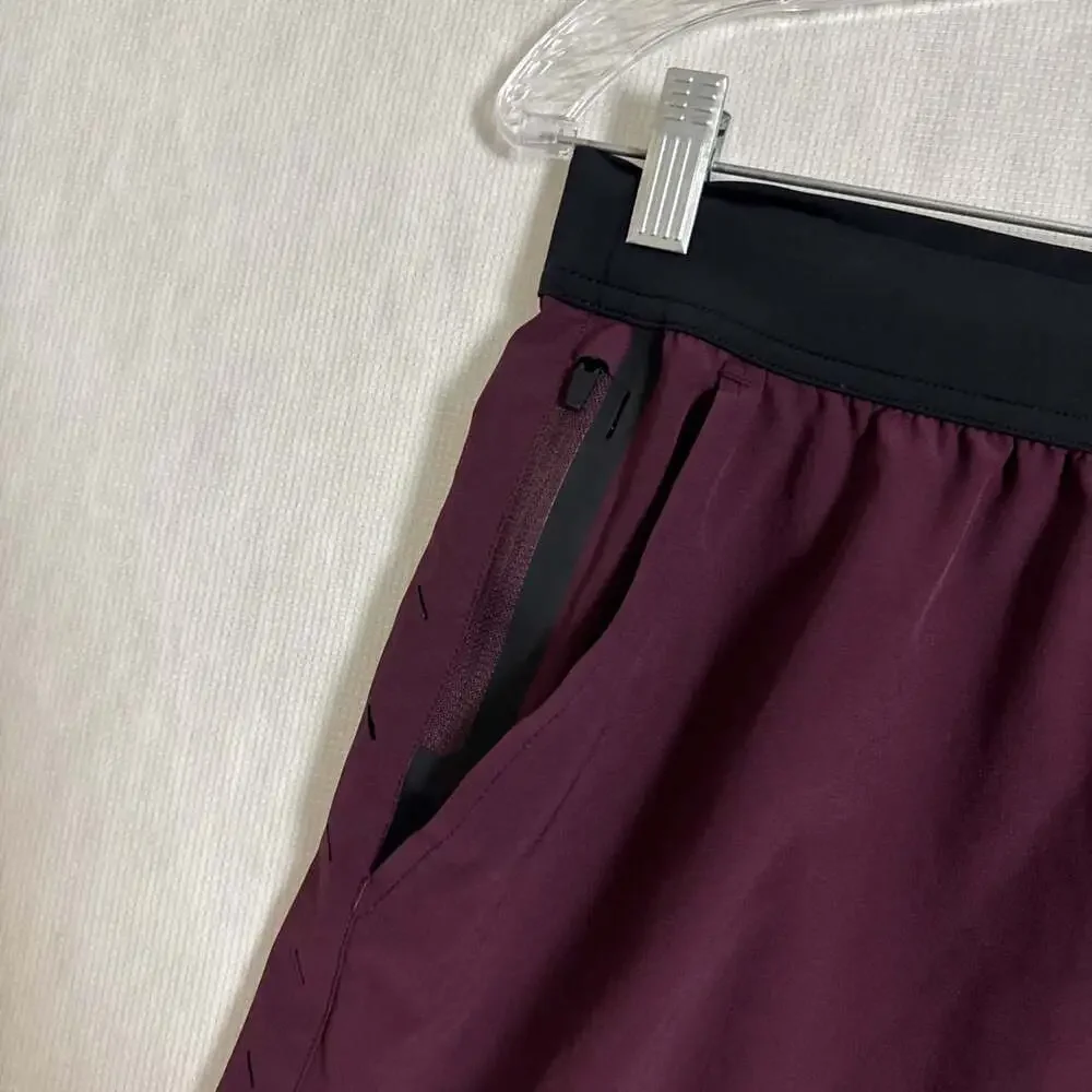 Ten Thousand Men’s Size Medium Solid Purple Maroon Linerless 7